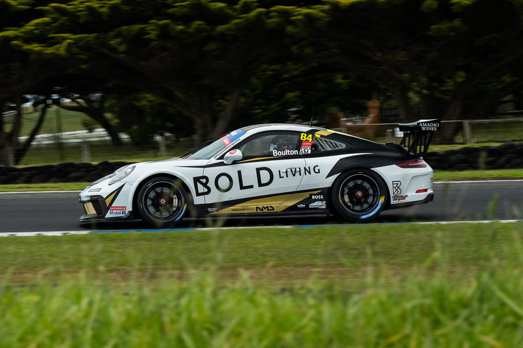 Brett Boulton with McElrea Racing in the Michelin Sprint Challenge Round 6 at Phillip Island 2022