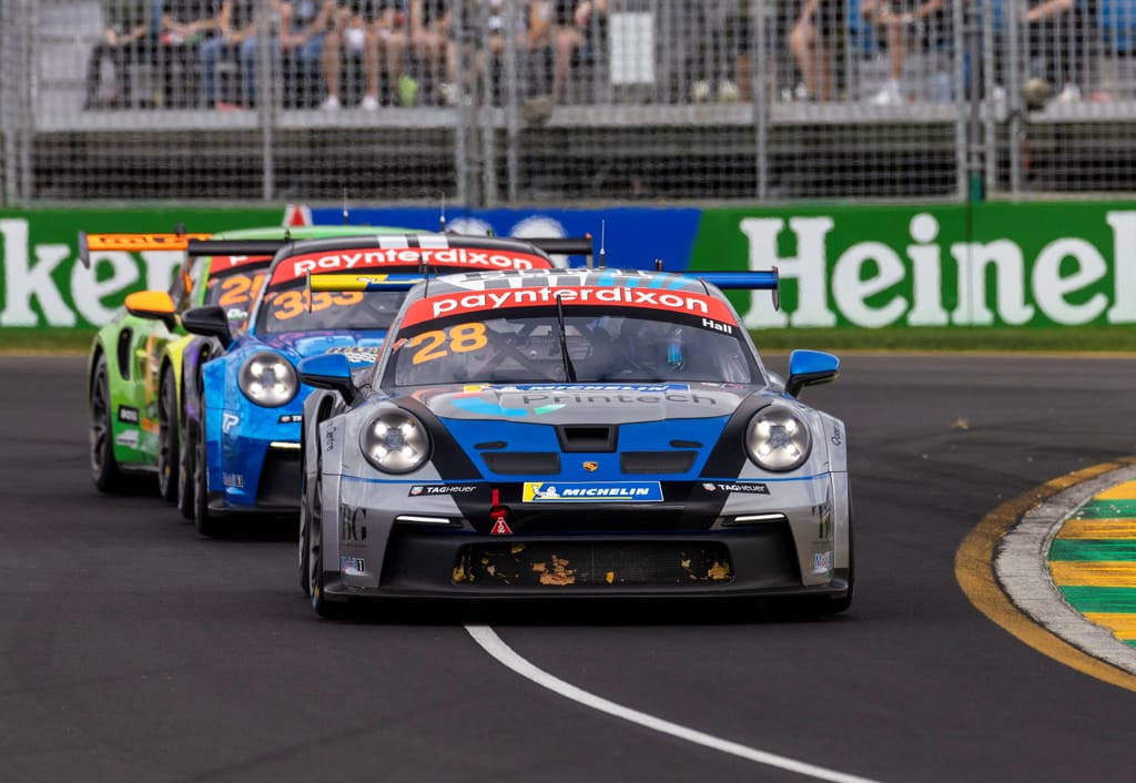 Bayley Hall #28 racing at Australian Grand Prix 2022