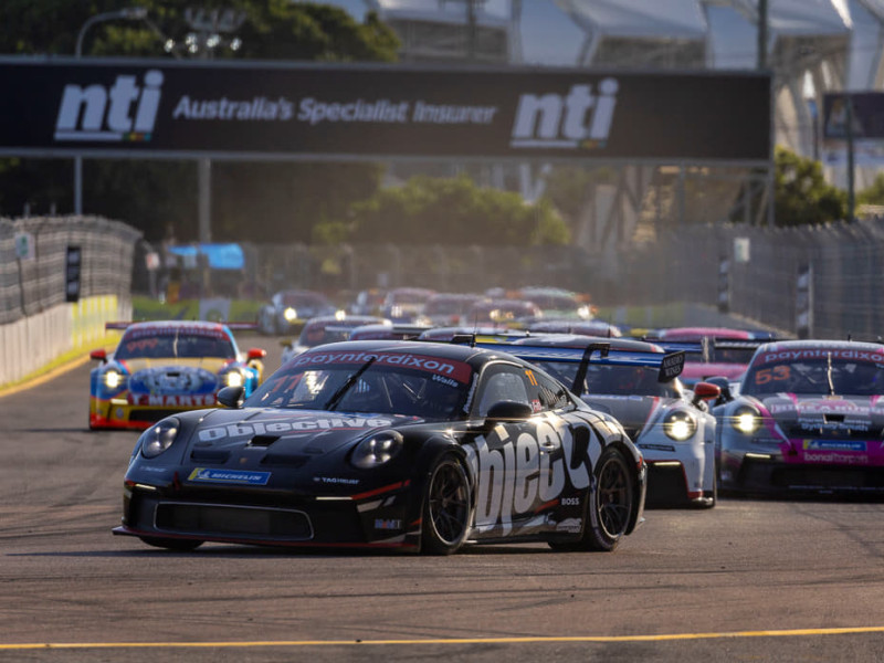 McElrea Racing driver Jackson Walls #11 at Townsville Street Circuit 2022