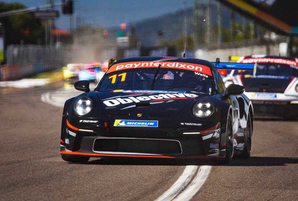 Jackson Walls with McElrea Racing in the Porsche Carrera Cup at Townsville 2022