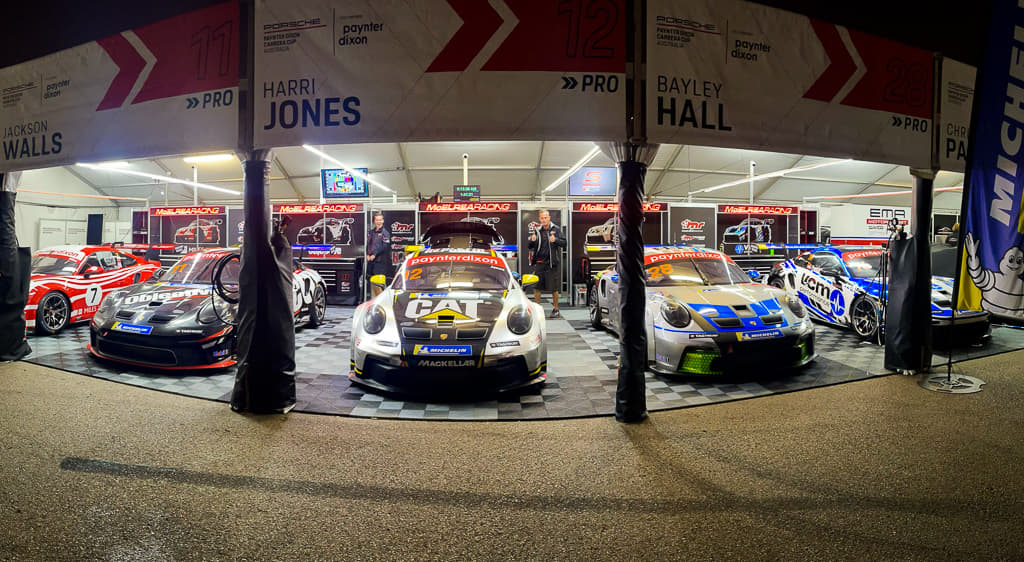 McElrea Racing crew at Townsville Street Circuit 2022