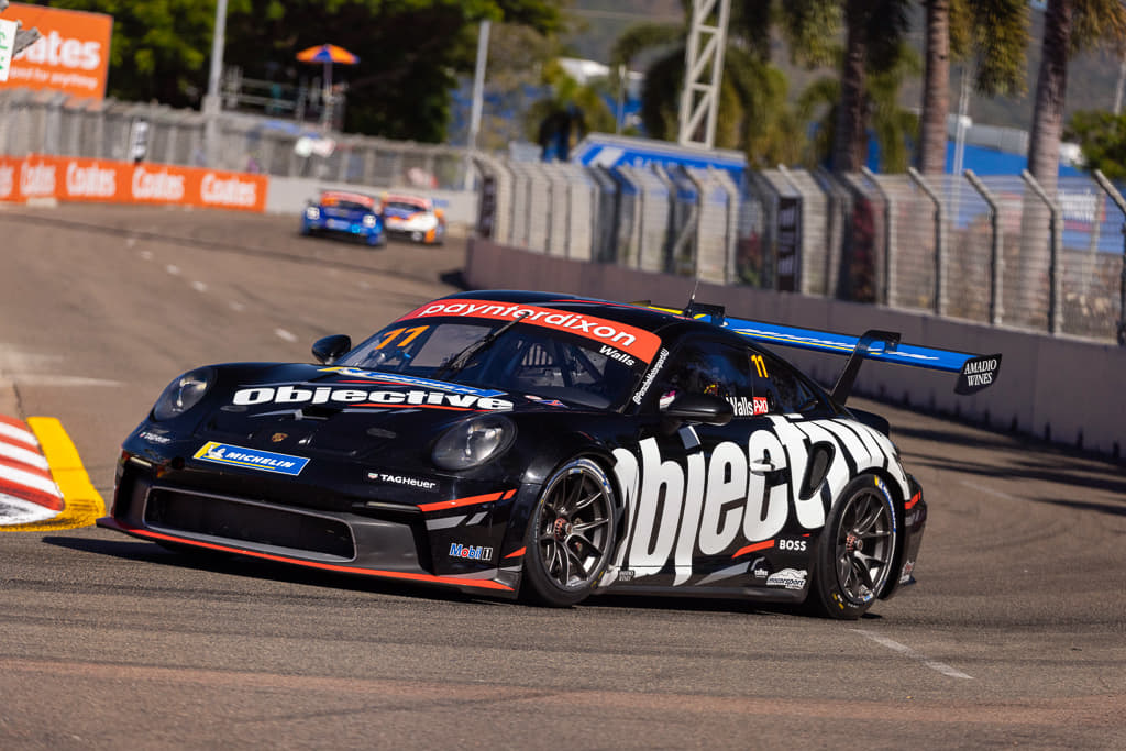 Jackson Walls with McElrea Racing in the Porsche Carrera Cup at Townsville 2022