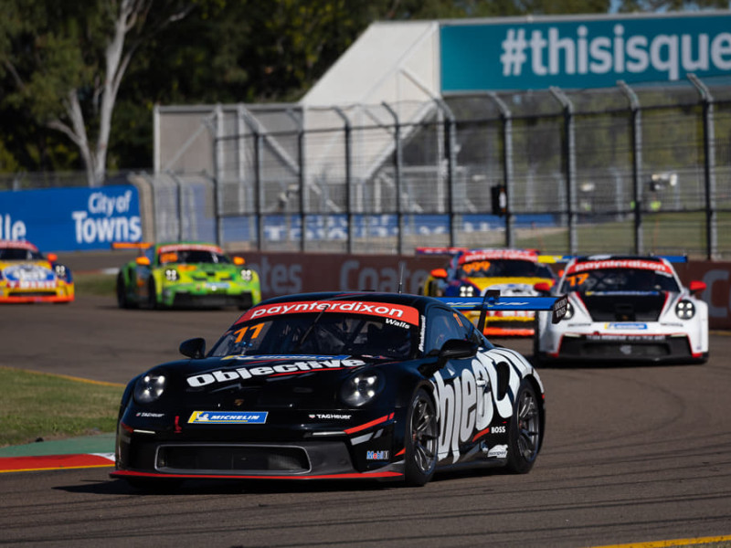 Jackson Walls #11 racing at Townsville Street Circuit 2022