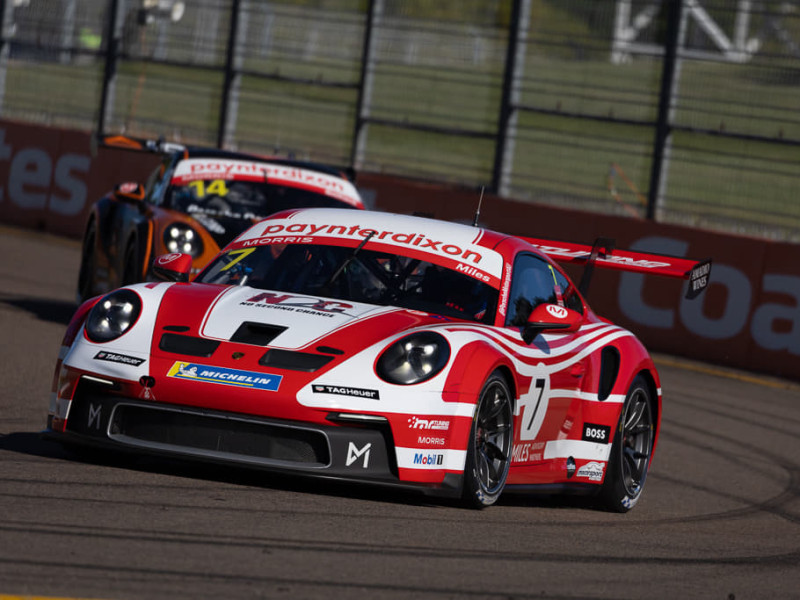 Tim Miles #7 racing at Townsville Street Circuit 2022