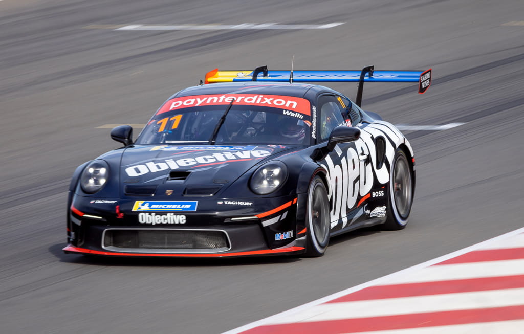 Jackson Walls with McElrea Racing in the Porsche Carrera Cup at The Bend South Australia 2022