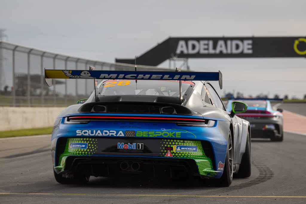 Bayley Hall #28 racing at The Bend Motorsport Park 2022