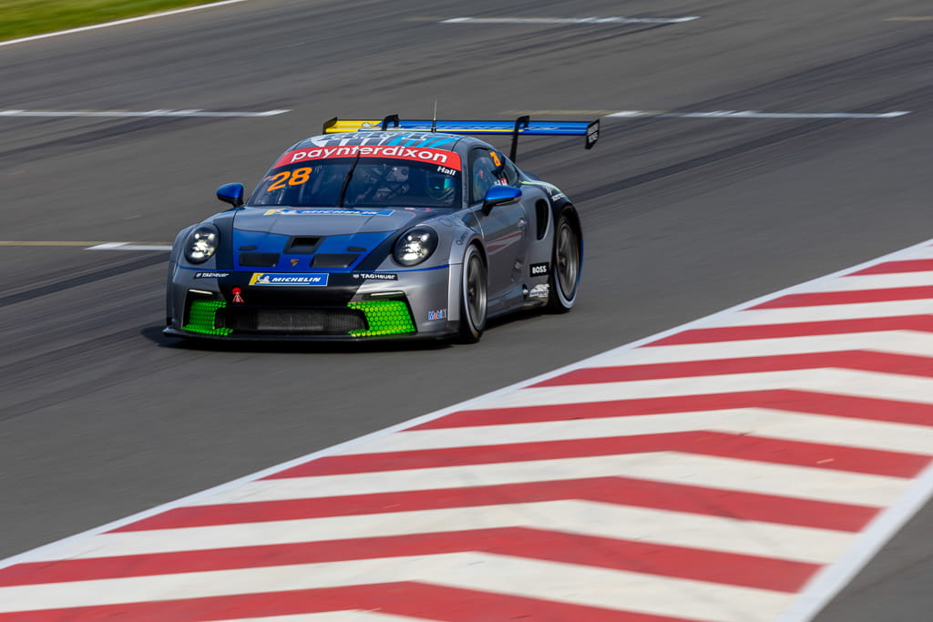 Bayley Hall with McElrea Racing in the Porsche Carrera Cup at The Bend South Australia 2022