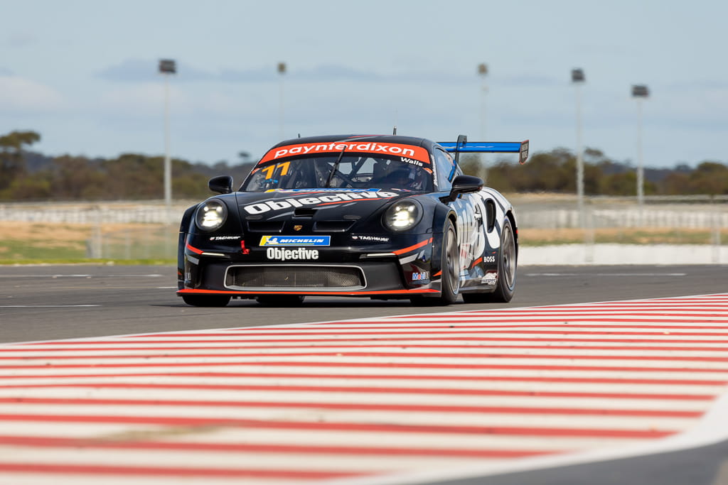 Jackson Walls #11 racing at The Bend Motorsport Park 2022