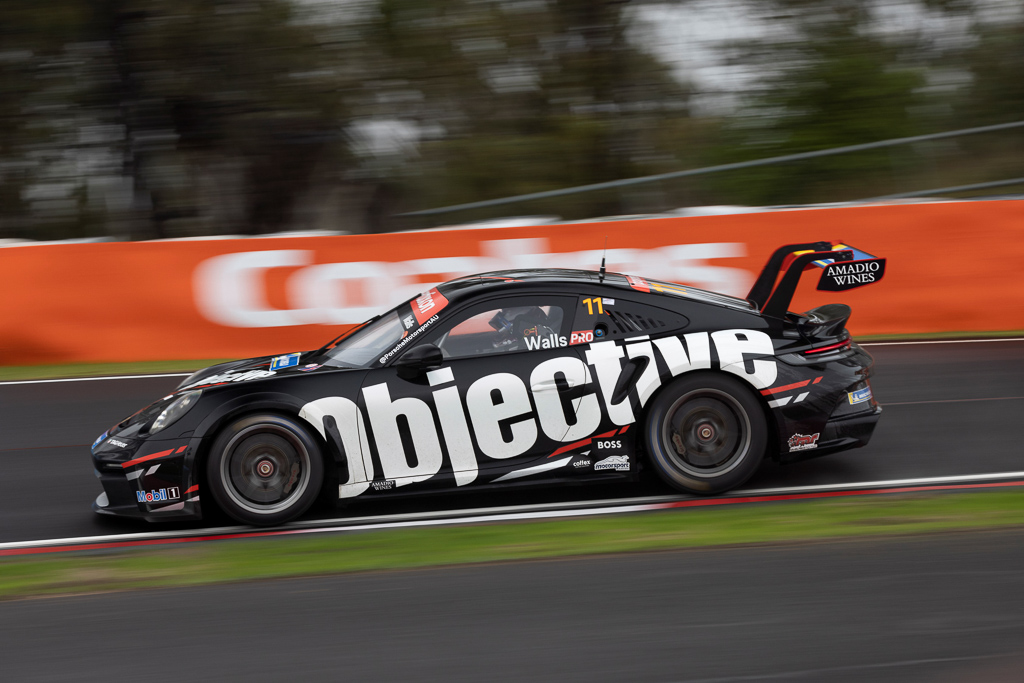 Jackson Walls with McElrea Racing in the Porsche Carrera Cup at Bathurst 2022