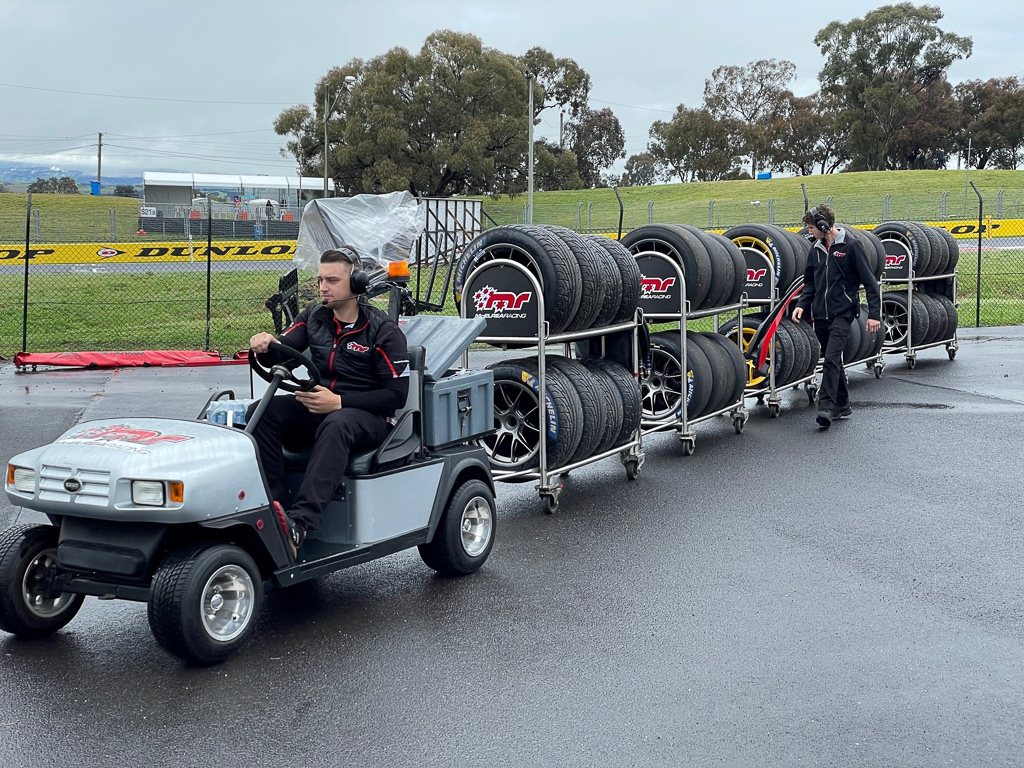 McElrea Racing crew at Mount Panorama Circuit Bathurst 2022