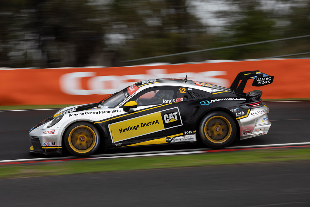 Harri Jones with McElrea Racing in the Porsche Carrera Cup at Bathurst 2022