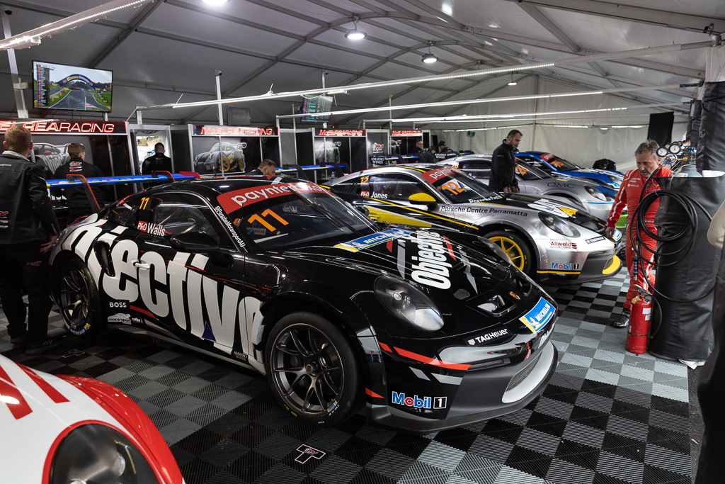 Jackson Walls with McElrea Racing in the Porsche Carrera Cup at Bathurst 2022