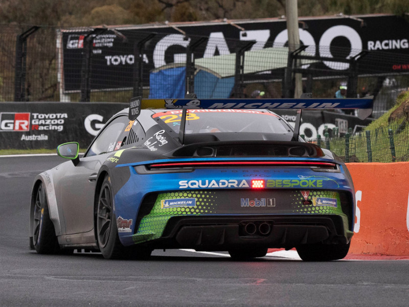Bayley Hall #28 racing at Mount Panorama Circuit Bathurst 2022