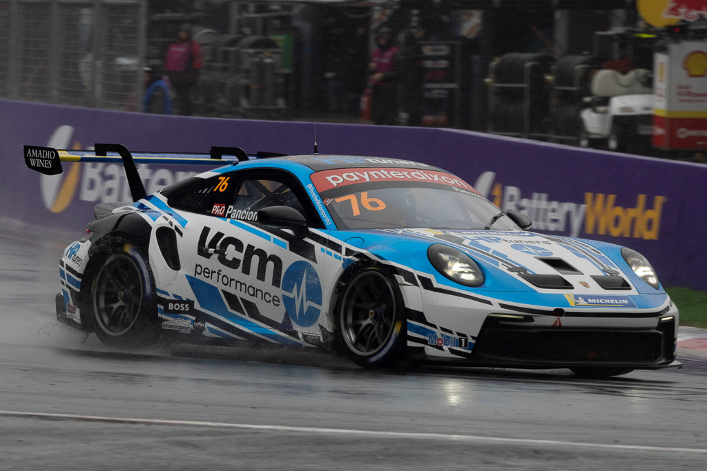 Christian Pancione #76 racing at Mount Panorama Circuit Bathurst 2022