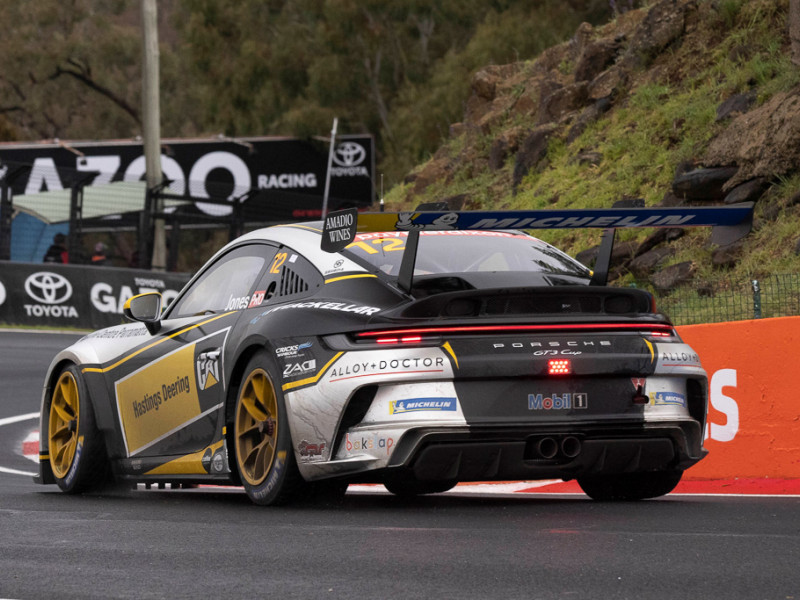Harri Jones #12 racing at Mount Panorama Circuit Bathurst 2022
