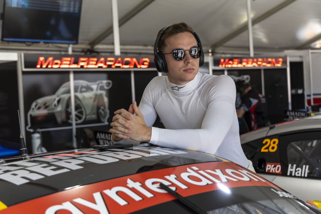 Harri Jones with McElrea Racing in the Porsche Carrera Cup at Surfers Paradise 2022