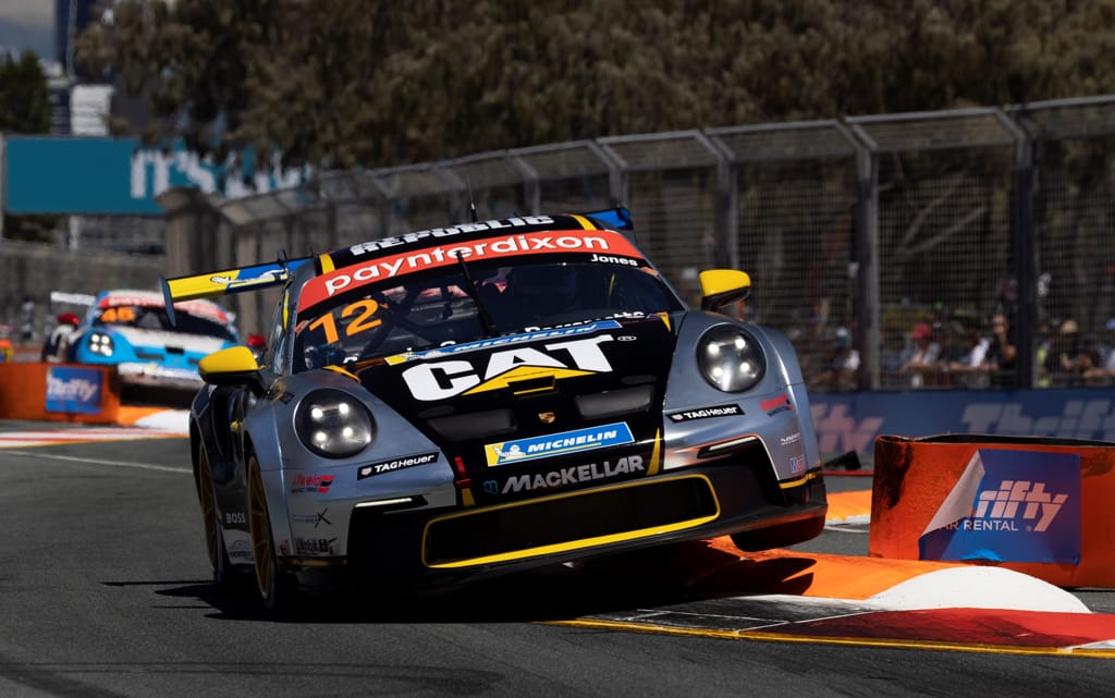 Harri Jones with McElrea Racing in the Porsche Carrera Cup at Surfers Paradise 2022