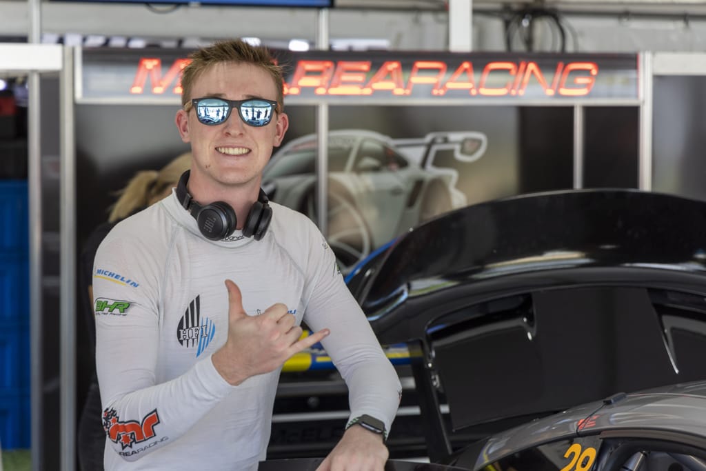 Bayley Hall with McElrea Racing in the Porsche Carrera Cup at Surfers Paradise 2022