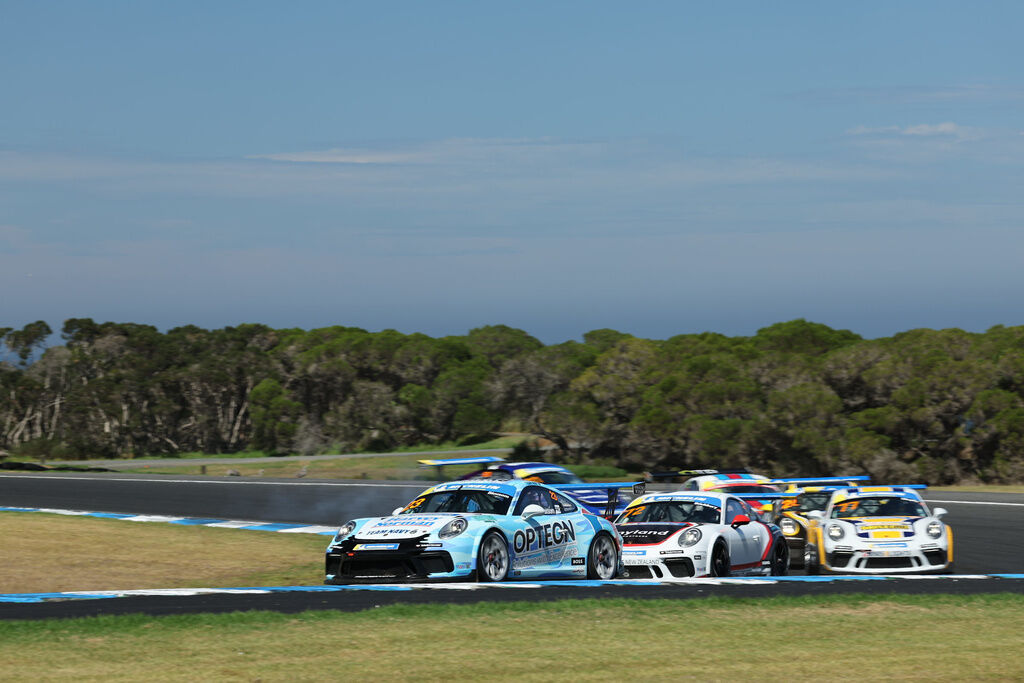 Lockie Bloxsom with McElrea Racing in the Michelin Sprint Challenge Round 1 at Phillip Island 2023