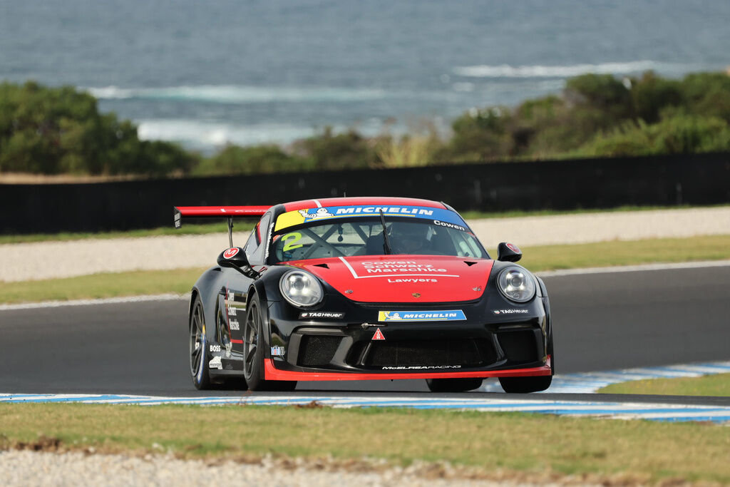 Richard Cowen with McElrea Racing in the Michelin Sprint Challenge Round 1 at Phillip Island 2023