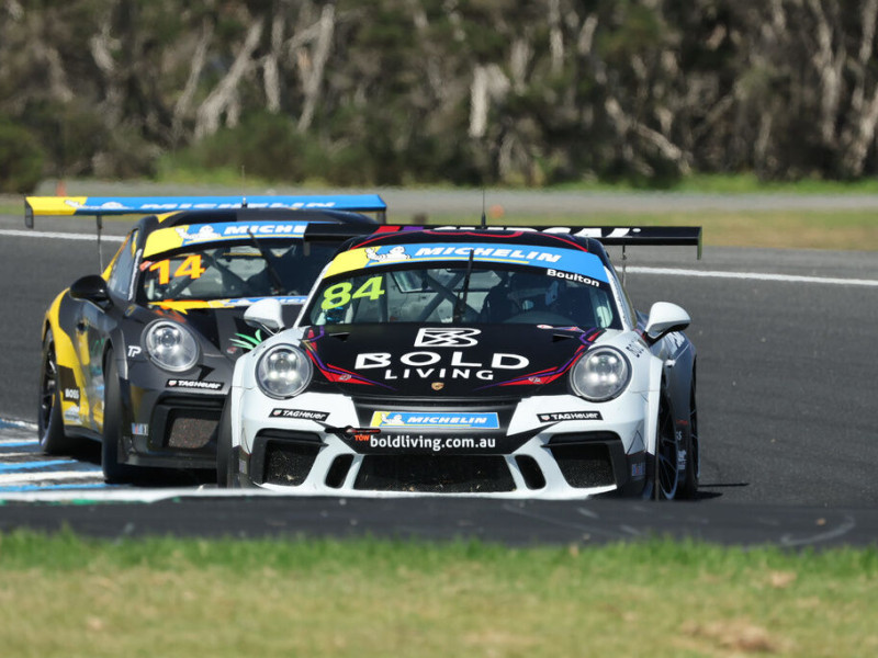 Brett Boulton #84 racing at Phillip Island Circuit 2023