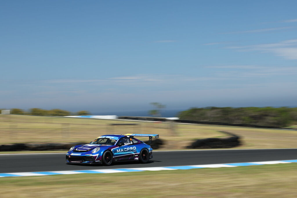 Tom McLennan with McElrea Racing in the Michelin Sprint Challenge Round 1 at Phillip Island 2023