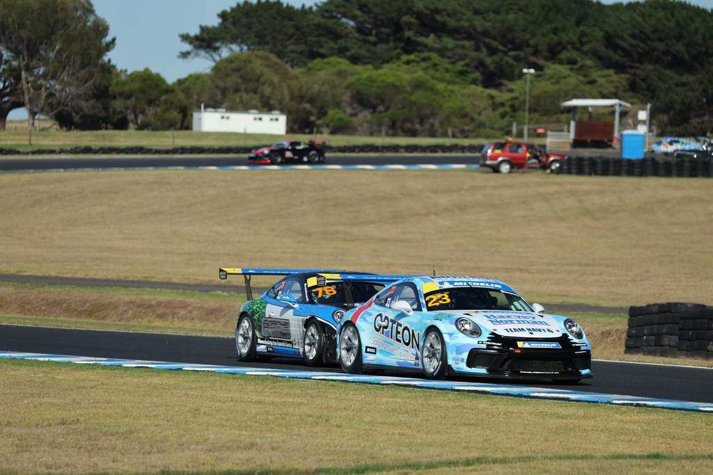 Lockie Bloxsom with McElrea Racing in the Michelin Sprint Challenge Round 1 at Phillip Island 2023