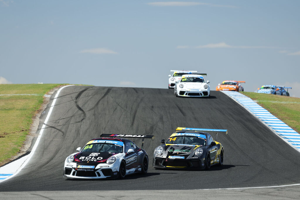 Brett Boulton #84 racing at Phillip Island Circuit 2023