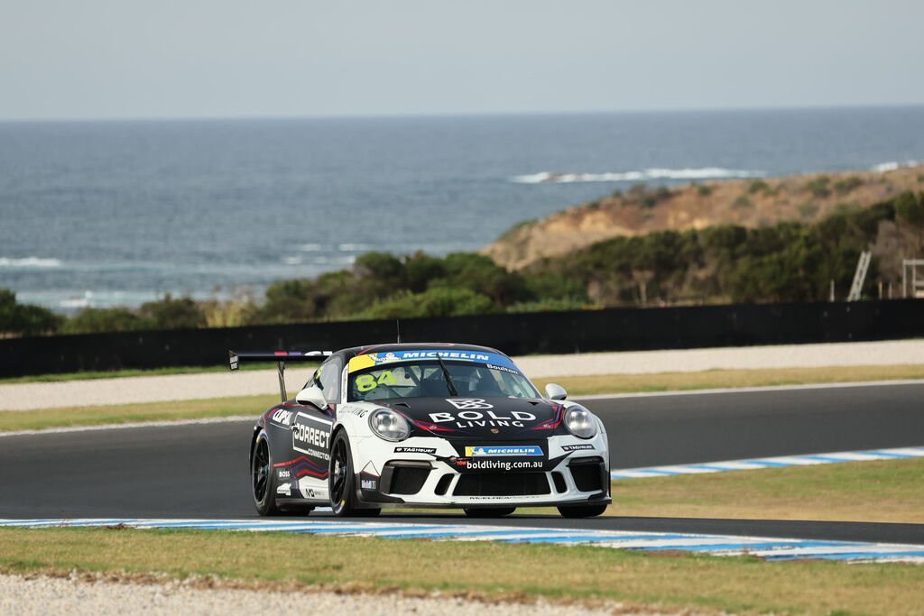 Brett Boulton with McElrea Racing in the Michelin Sprint Challenge Round 1 at Phillip Island 2023