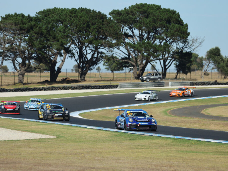 Tom McLennan #81 racing at Phillip Island Circuit 2023