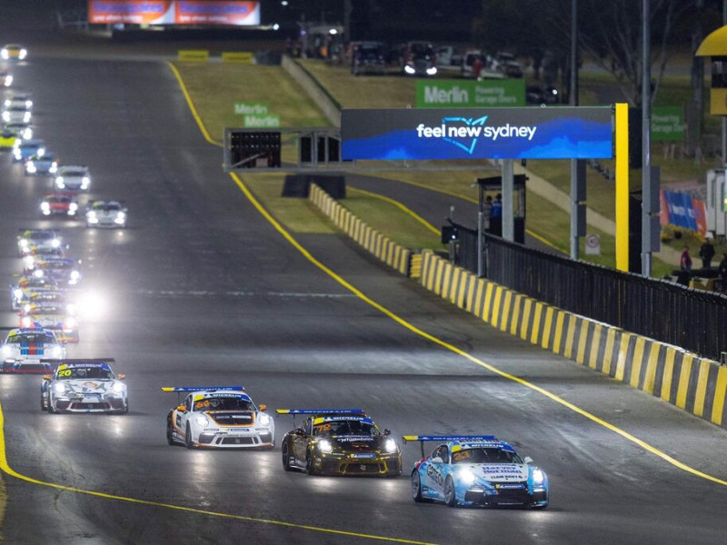 Lockie Bloxsom #23 racing at Sydney Motorsport Park 2023