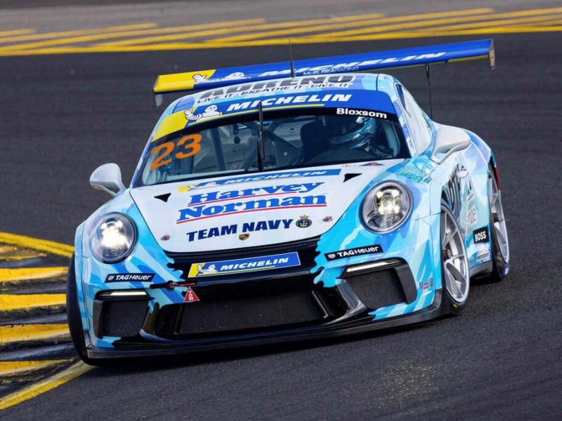 Lockie Bloxsom #23 racing at Sydney Motorsport Park 2023