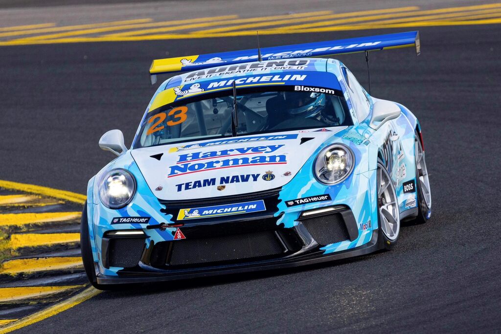 Lockie Bloxsom #23 racing at Sydney Motorsport Park 2023