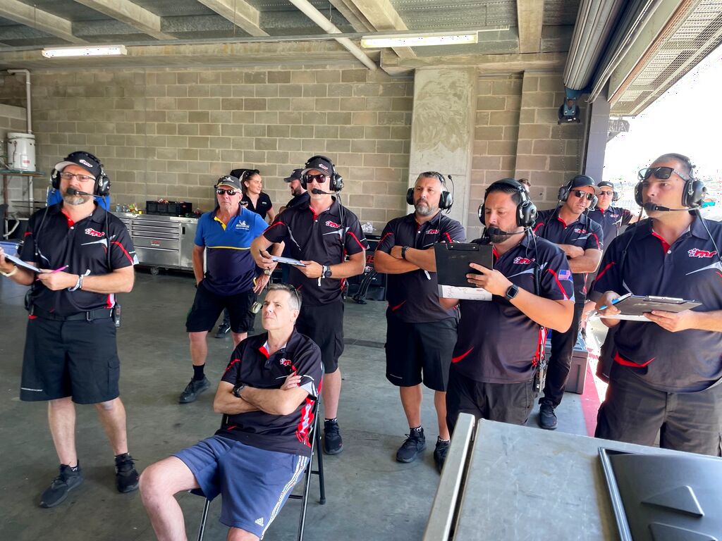 McElrea Racing crew at Mount Panorama Circuit Bathurst 2023