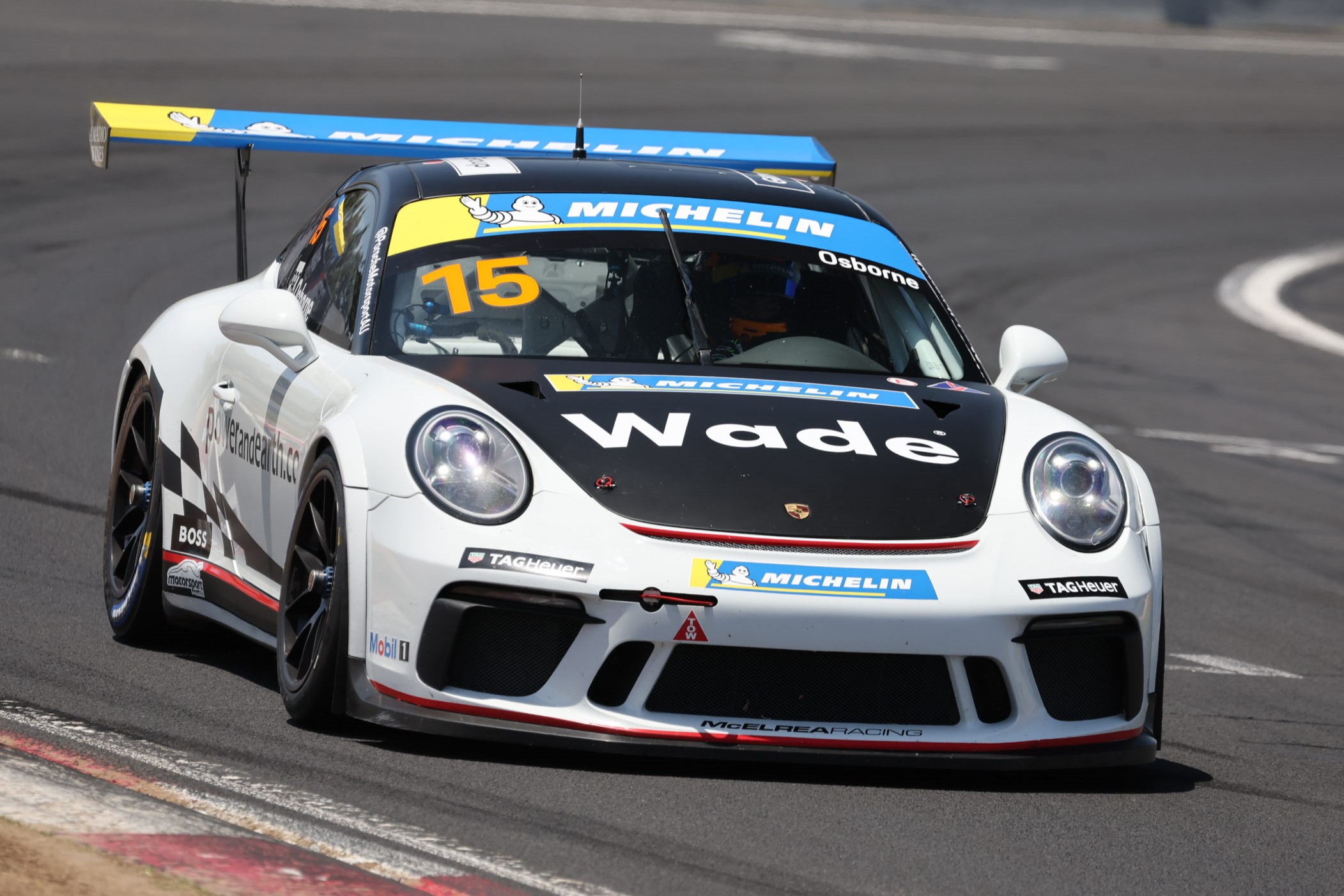 Clay Osborne with McElrea Racing in the Michelin Sprint Challenge Round 6 at Bathurst NSW Australia 2023