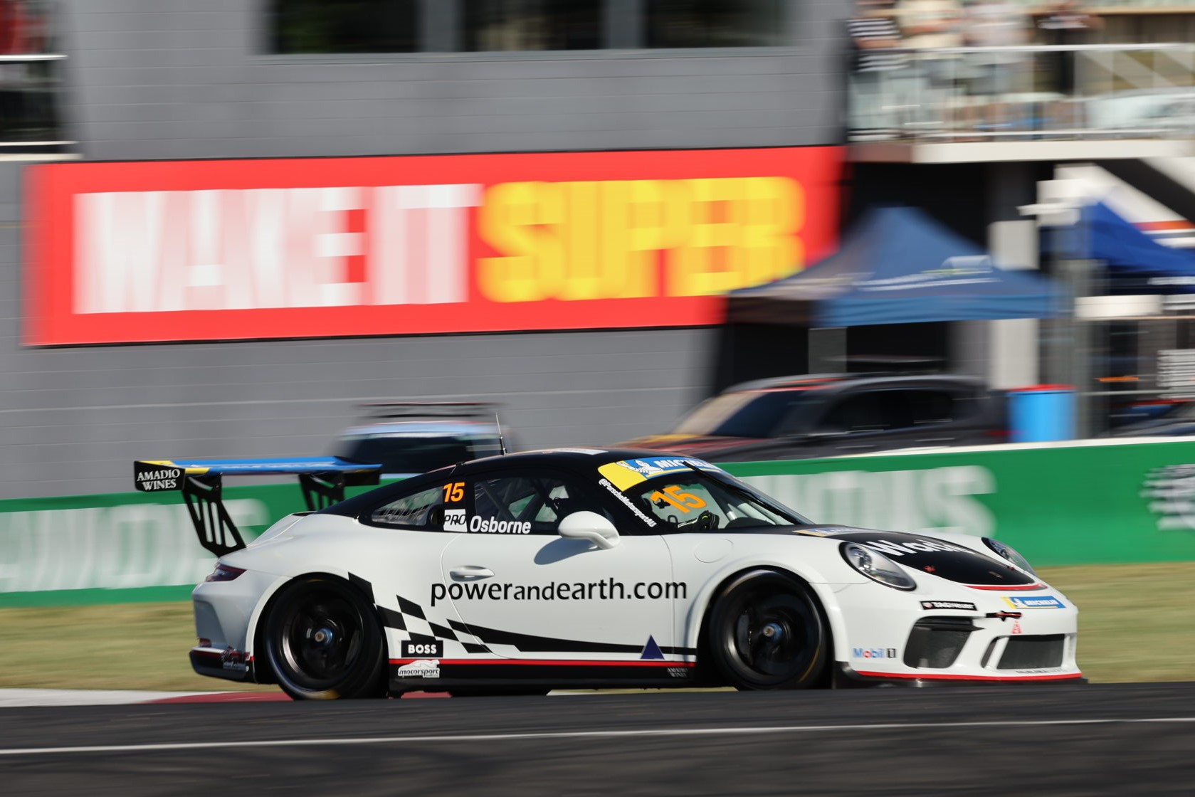 Clay Osborne with McElrea Racing in the Michelin Sprint Challenge Round 6 at Bathurst NSW Australia 2023
