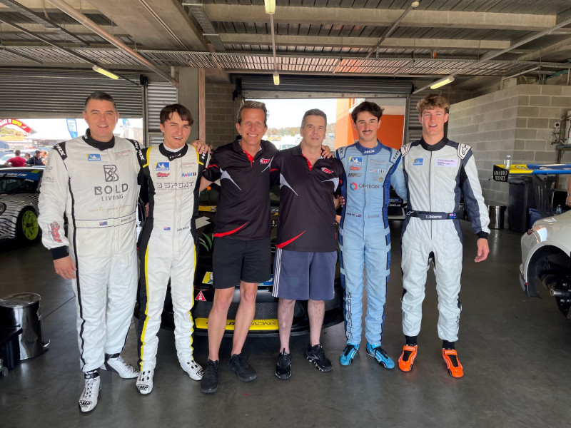McElrea Racing drivers at Mount Panorama Circuit Bathurst 2023