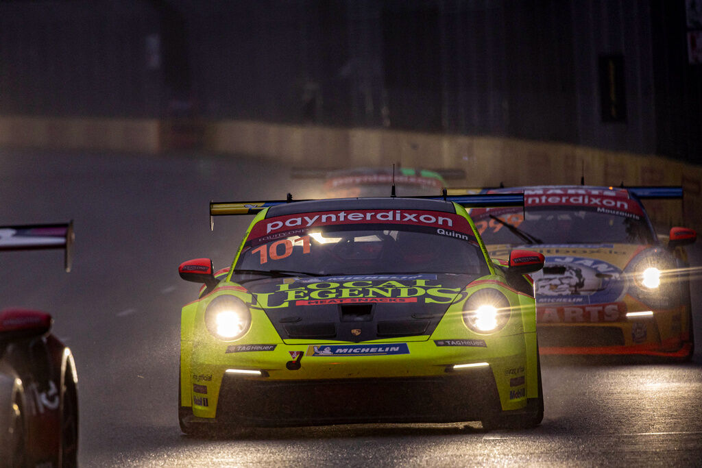 Ryder Quinn with McElrea Racing in the Porsche Carrera Cup Australia at the Australian Grand Prix 2023