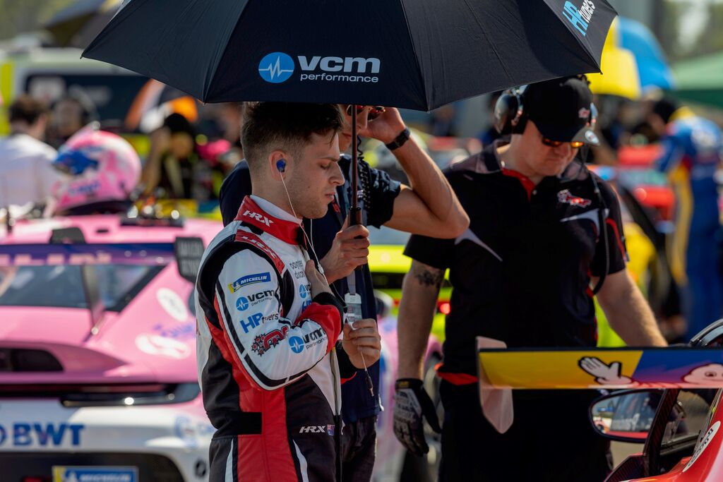 Christian Pancione with McElrea Racing in the Porsche Carrera Cup Australia at Hidden Valley Darwin 2023