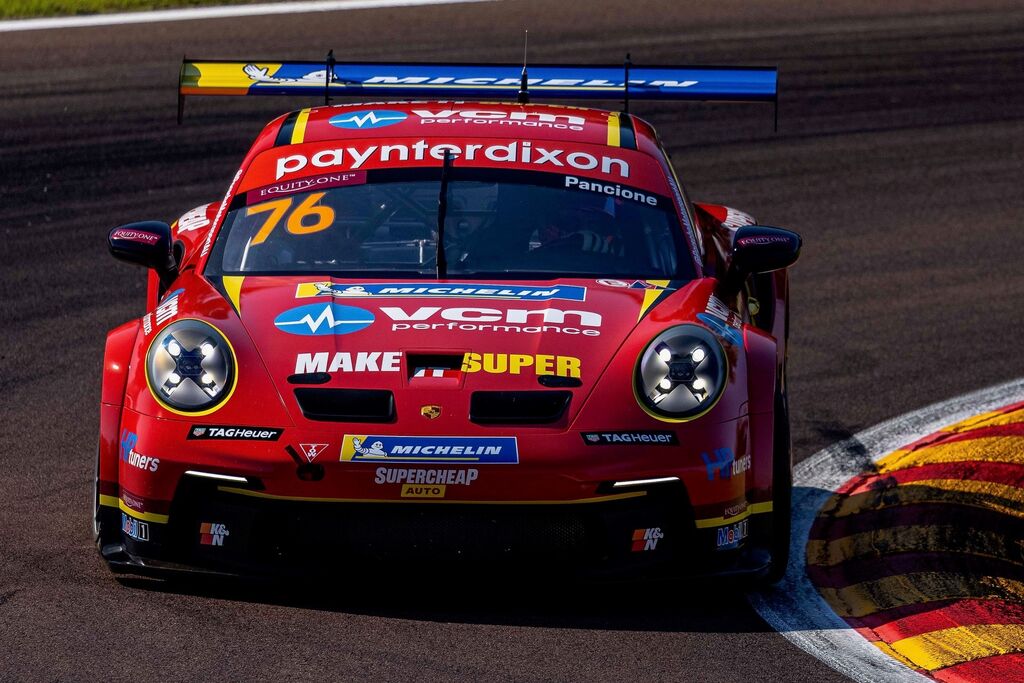 Christian Pancione with McElrea Racing in the Porsche Carrera Cup Australia at Hidden Valley Darwin 2023