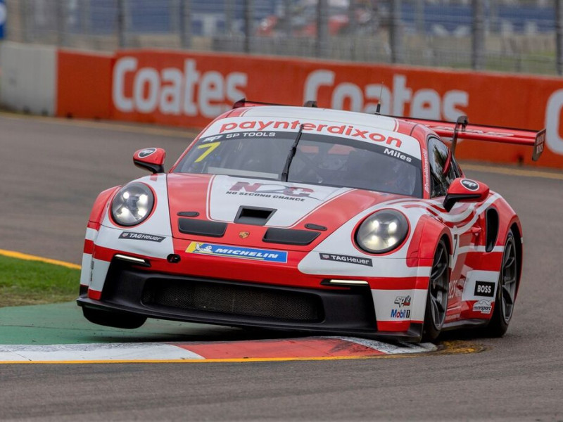 Tim Miles #7 racing at Townsville Street Circuit 2023