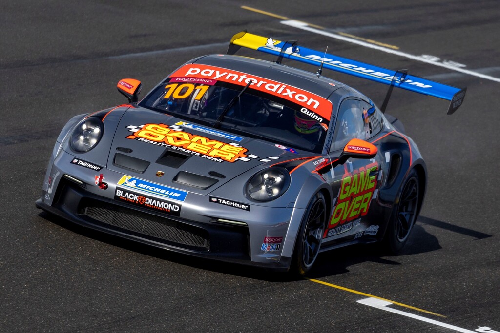 Ryder Quinn with McElrea Racing in the Porsche Carrera Cup Australia at Hidden Valley Darwin 2023