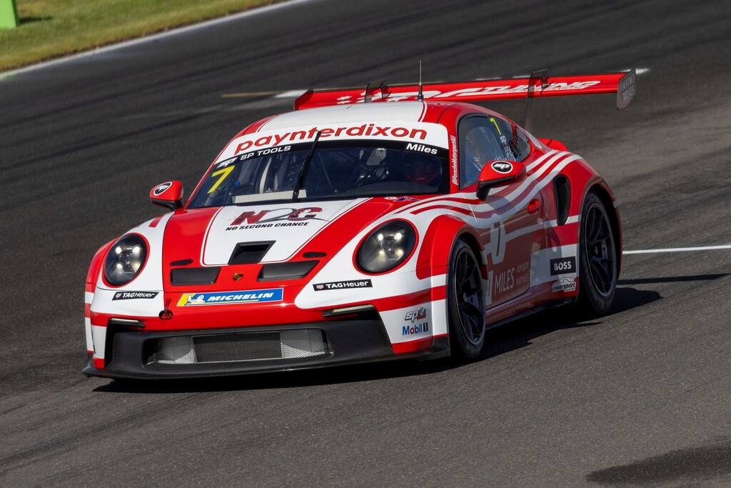 Tim Miles with McElrea Racing in the Porsche Carrera Cup Australia at The Bend OTR SuperSprint 2023
