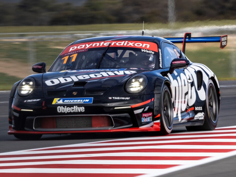 Jackson Walls #11 racing at The Bend Motorsport Park 2023