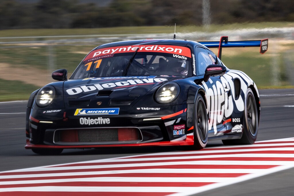 Jackson Walls #11 racing at The Bend Motorsport Park 2023
