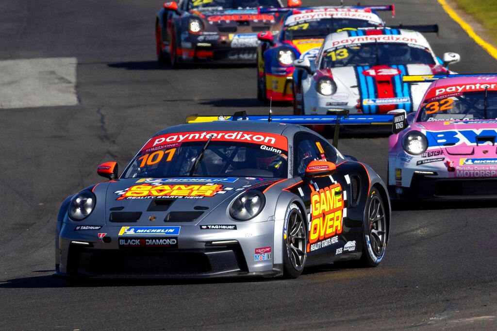 Ryder Quinn with McElrea Racing in the Porsche Carrera Cup Australia at Hidden Valley Darwin 2023