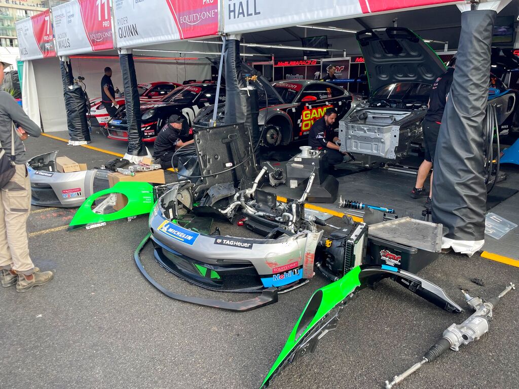 McElrea Racing in the Porsche Carrera Cup Australia round 6 at Bathurst 2023