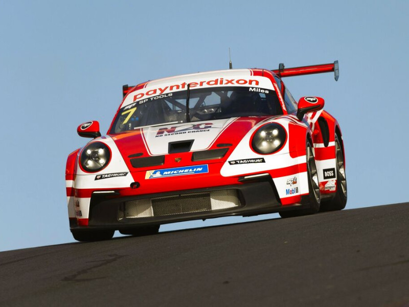 Tim Miles #7 racing at Mount Panorama Circuit Bathurst 2023