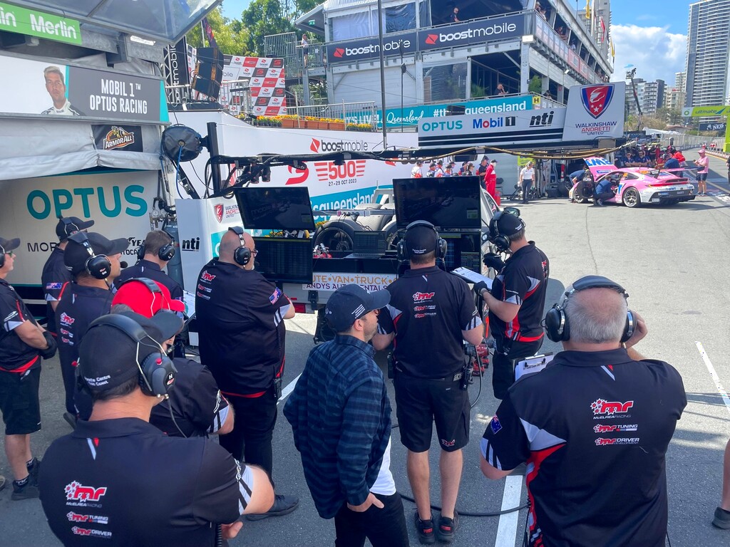 McElrea Racing in the Porsche Carrera Cup Australia round 7 at Surfers Paradise 2023