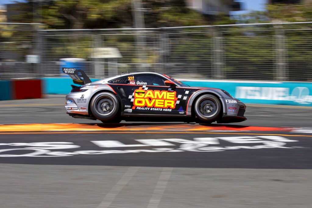 Ryder Quinn with McElrea Racing in the Porsche Carrera Cup Australia at Hidden Valley Darwin 2023